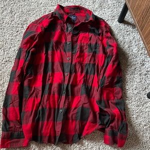 Men’s American Eagle Button Down Shirt Sz L